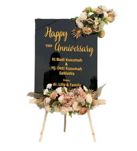 Papan Bunga Akrilik Kedungkandang