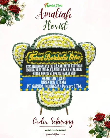 Papan Bunga Duka Kedungkandang